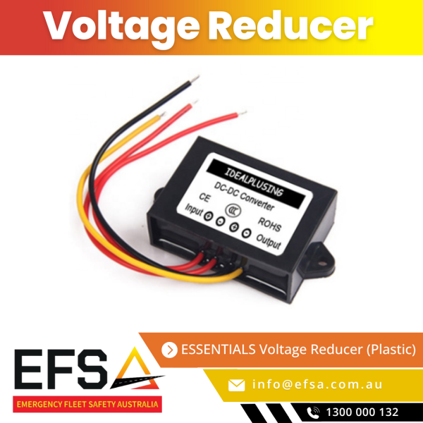 ESSENTIALS Voltage Reducer (Metal) - High-quality and durable voltage reducer for safe and efficient power conversion, available at EFSA Australia.